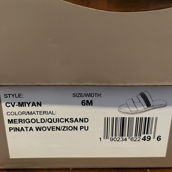 Crown Vintage Miyan Espadrille slide on sandal - Picture 3 of 6